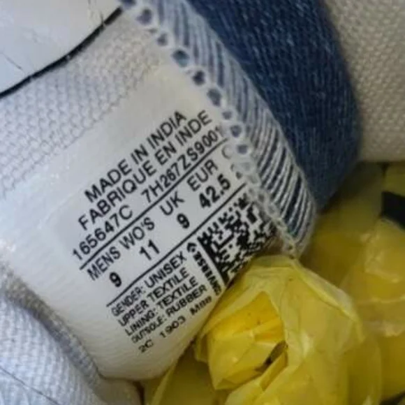 Converse Chuck 70 Taylor Renew High Top All Star Denim Blue Sneaker 11 Men 9 - Picture 9 of 14